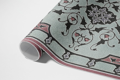 Tapis vinyle d’extérieur Ornement de rose Sir Matthew Digby Wyatt