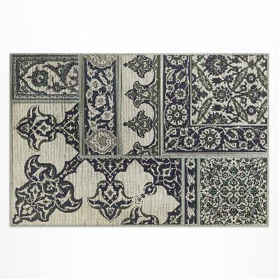 Tapis vinyle d’extérieur Le patchwork d'Albert Racinet