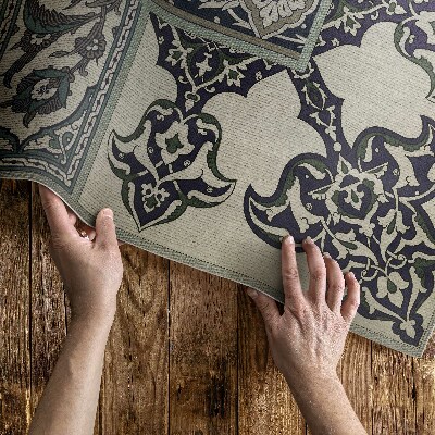 Tapis vinyle d’extérieur Le patchwork d'Albert Racinet