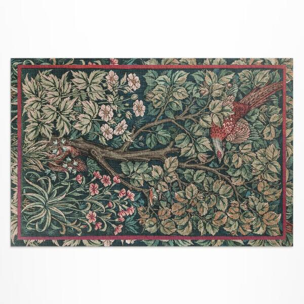 Tapis vinyle d’extérieur Faisan de William Morris
