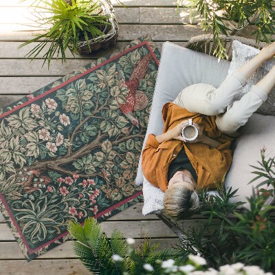 Tapis vinyle d’extérieur Faisan de William Morris