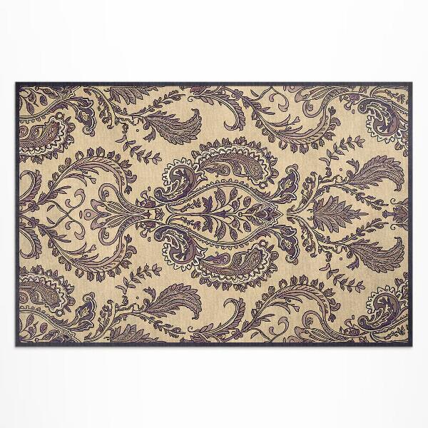Tapis vinyle d’extérieur Ornement décoratif vintage ancien