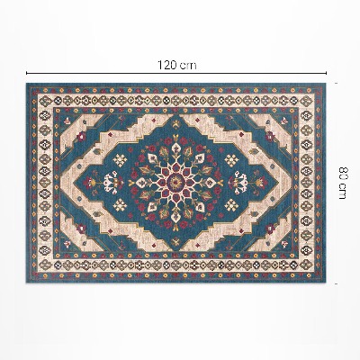 Tapis vinyle d’extérieur Ancien motif décoratif vintage