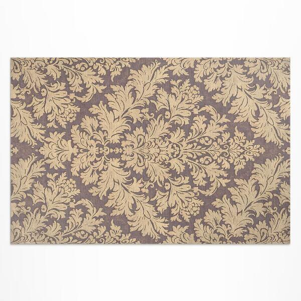 Tapis vinyle d’extérieur Riche ornement floral, élégant vintage