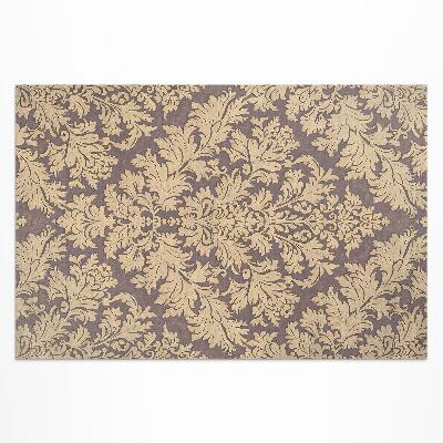 Tapis vinyle d’extérieur Riche ornement floral, élégant vintage