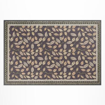 Tapis vinyle d’extérieur Feuilles d'automne végétation vintage