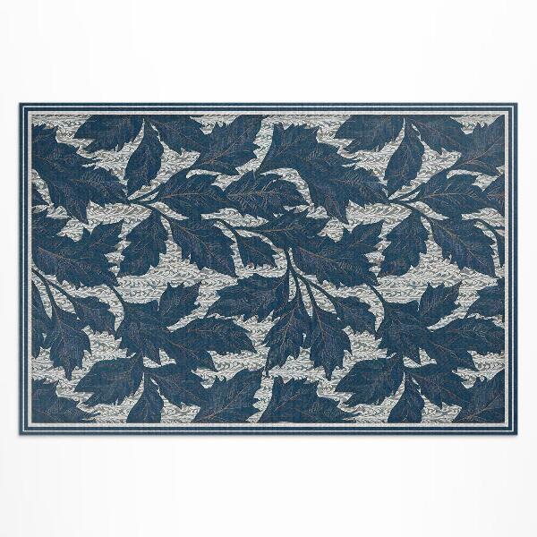 Tapis vinyle d’extérieur Feuilles décoratives à l'ancienne