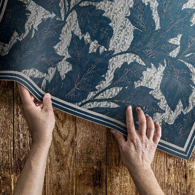 Tapis vinyle d’extérieur Feuilles décoratives à l'ancienne