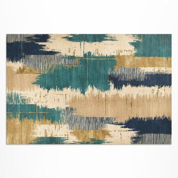 Tapis vinyle d’extérieur Taches abstraites, traces de peinture rayée