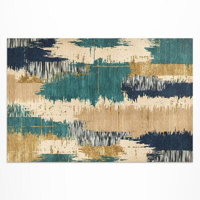 Tapis vinyle d’extérieur Taches abstraites, traces de peinture rayée