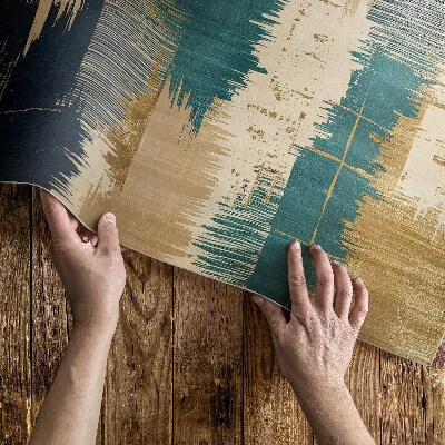 Tapis vinyle d’extérieur Taches abstraites, traces de peinture rayée