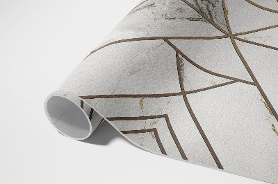 Tapis vinyle d’extérieur Mosaïque moderne et lumineuse de carreaux de pierre