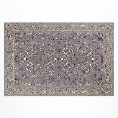 Tapis vinyle d’extérieur Motif vintage dans le style persan ancien
