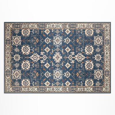 Tapis vinyle d’extérieur Motif ornemental de style persan vintage