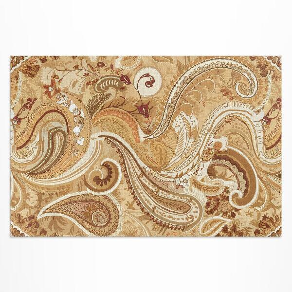 Tapis vinyle d’extérieur Composition artistique de plantes abstraites