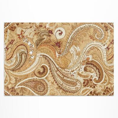 Tapis vinyle d’extérieur Composition artistique de plantes abstraites