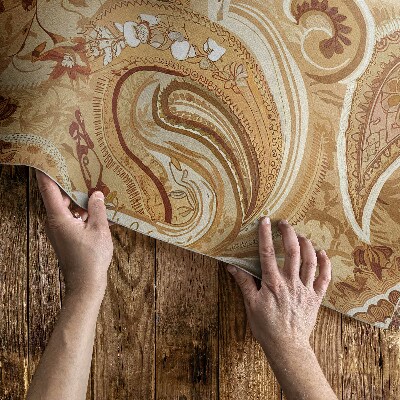 Tapis vinyle d’extérieur Composition artistique de plantes abstraites