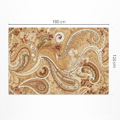 Tapis vinyle d’extérieur Composition artistique de plantes abstraites