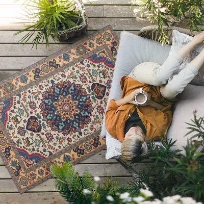 Tapis vinyle d’extérieur Ornement de style persan