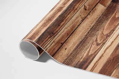 Tapis vinyle d’extérieur Parquet en bois usé