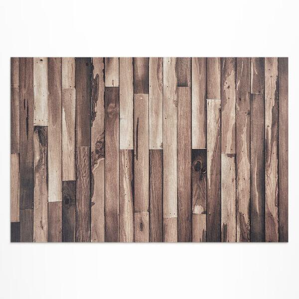 Tapis vinyle d’extérieur Parquet en bois naturel