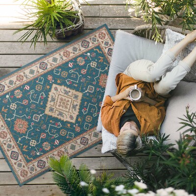 Tapis vinyle d’extérieur Illustration de motifs orientaux persans