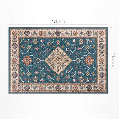 Tapis vinyle d’extérieur Illustration de motifs orientaux persans