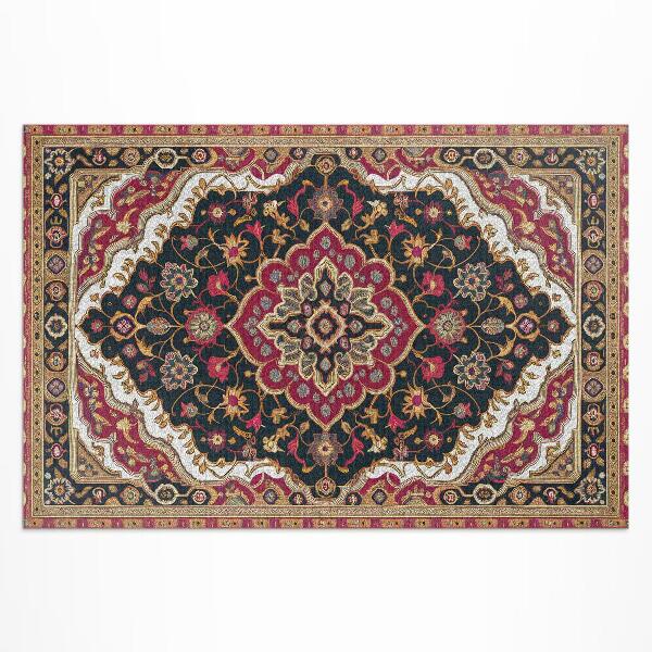 Tapis vinyle d’extérieur Ornement végétal de style persan