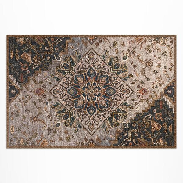 Tapis vinyle d’extérieur Ornement de tapis de style turc
