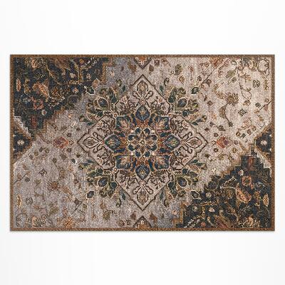 Tapis vinyle d’extérieur Ornement de tapis de style turc