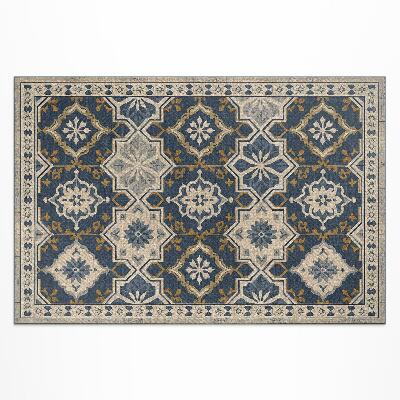 Tapis vinyle d’extérieur Carreaux marocains élégants en mosaïque