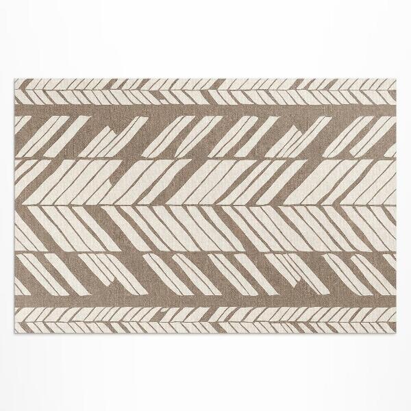 Tapis vinyle d’extérieur Motif indien, tresse bohème, abstrait
