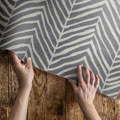 Tapis vinyle d’extérieur Lignes irrégulières bohèmes style indien