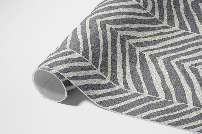 Tapis vinyle d’extérieur Lignes irrégulières bohèmes style indien