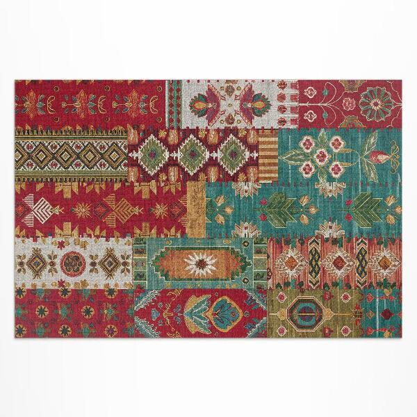 Tapis vinyle d’extérieur Motif abstrait de style turc