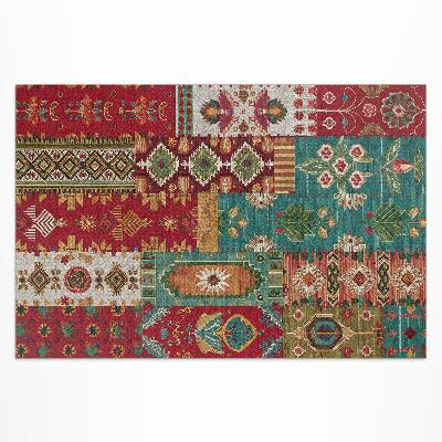 Tapis vinyle d’extérieur Motif abstrait de style turc