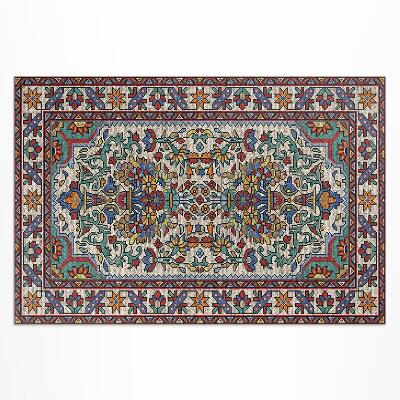 Tapis vinyle d’extérieur Motif riche de style turc