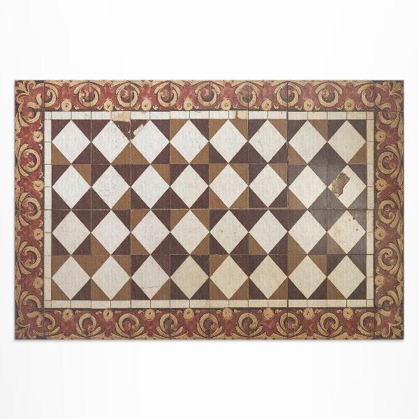 Tapis vinyle d’extérieur Carreaux de mosaïque vintage