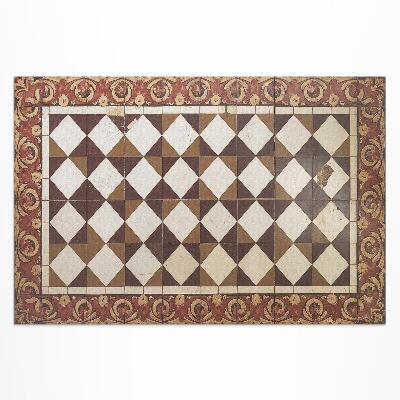 Tapis vinyle d’extérieur Carreaux de mosaïque vintage