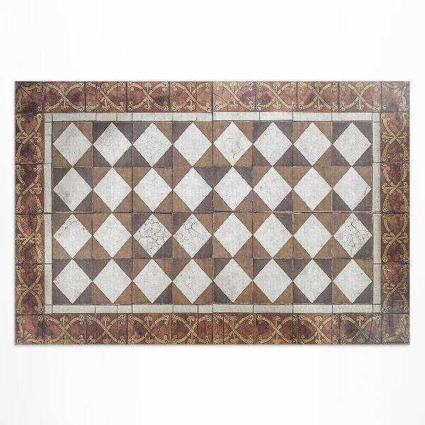 Tapis vinyle d’extérieur Carreaux Art Déco