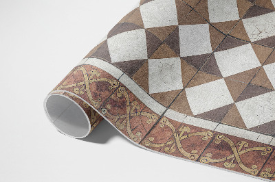 Tapis vinyle d’extérieur Carreaux Art Déco