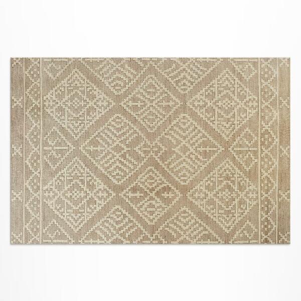 Tapis vinyle d’extérieur Motifs aztèques simples dans une forme classique
