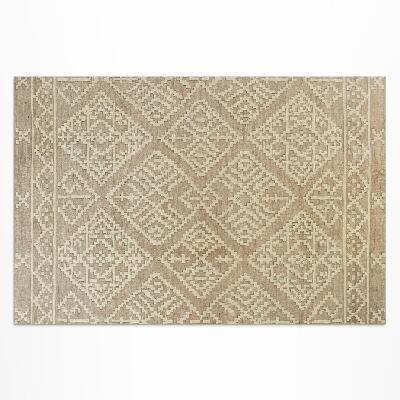 Tapis vinyle d’extérieur Motifs aztèques simples dans une forme classique