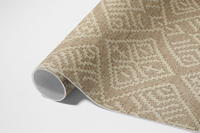 Tapis vinyle d’extérieur Motifs aztèques simples dans une forme classique