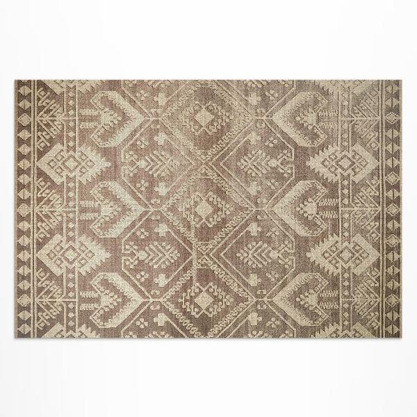 Tapis vinyle d’extérieur Inspirations anciennes dans les motifs aztèques