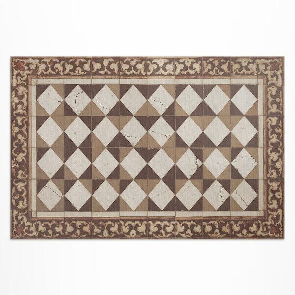 Tapis vinyle d’extérieur Des designs élégants à l'ancienne