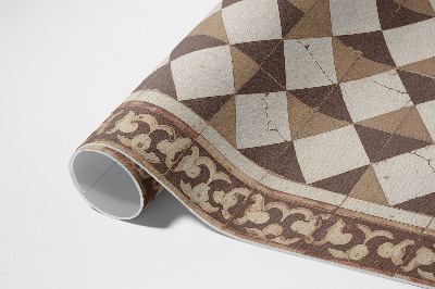 Tapis vinyle d’extérieur Des designs élégants à l'ancienne