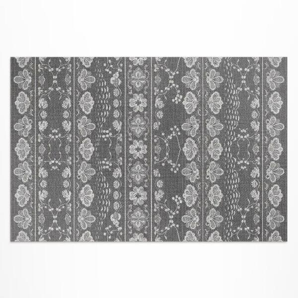 Tapis vinyle d’extérieur Scènes de jardin aux motifs floraux