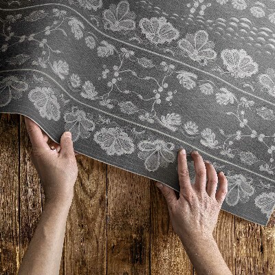 Tapis vinyle d’extérieur Scènes de jardin aux motifs floraux