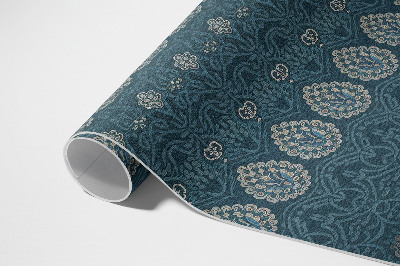 Tapis vinyle d’extérieur L'esthétique aztèque dans des motifs rétro